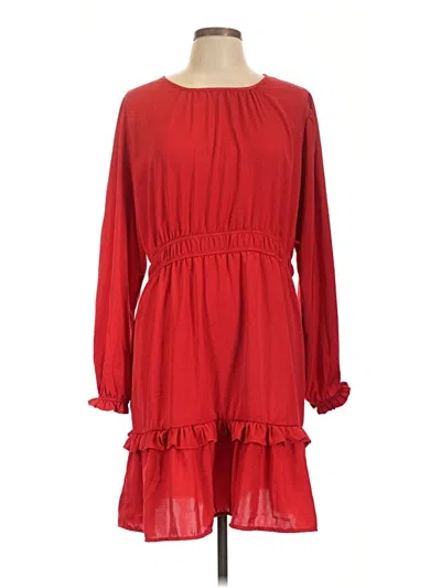 Pre-owned Knox Rose Casual Dress In Red