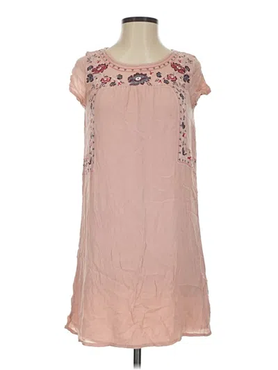 Pre-owned Knox Rose Casual Dress In Tan