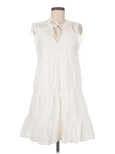 Pre-owned Knox Rose Casual Dress In White