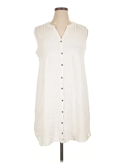 Pre-owned Knox Rose Casual Dress In White