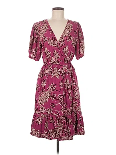 Pre-owned Knox Rose Cocktail Dress In Burgundy