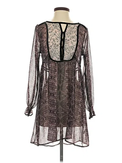 Pre-owned Knox Rose Cocktail Dress In Gray
