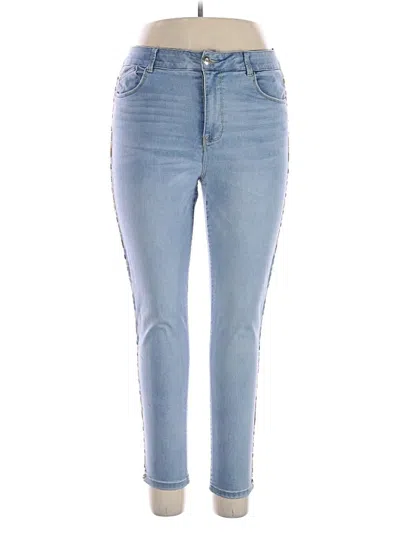 Pre-owned Knox Rose Jeans In Blue