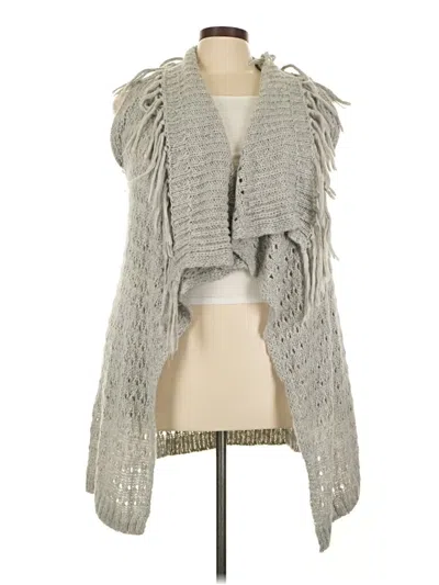 Pre-owned Knox Rose Kimono In Gray