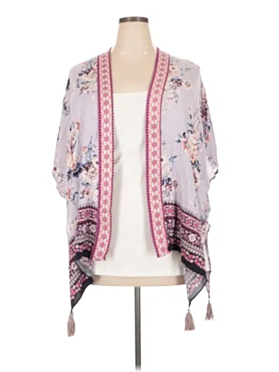 Pre-owned Knox Rose Kimono In Pink
