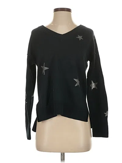 Pre-owned Knox Rose Pullover Sweater In Black