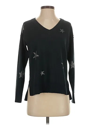 Pre-owned Knox Rose Pullover Sweater In Black