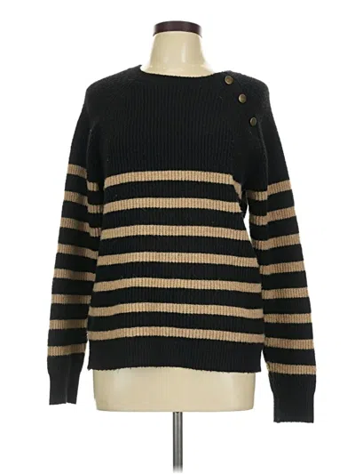 Pre-owned Knox Rose Pullover Sweater In Black
