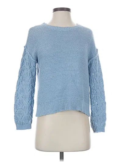 Pre-owned Knox Rose Pullover Sweater In Blue