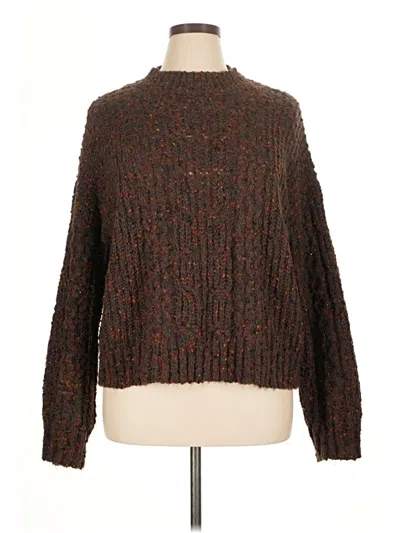 Pre-owned Knox Rose Pullover Sweater In Brown