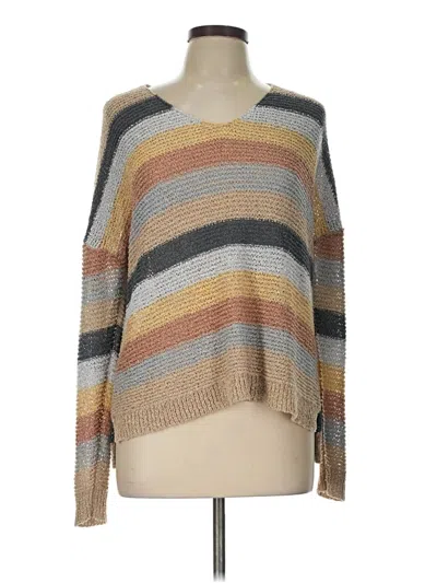 Pre-owned Knox Rose Pullover Sweater In Brown
