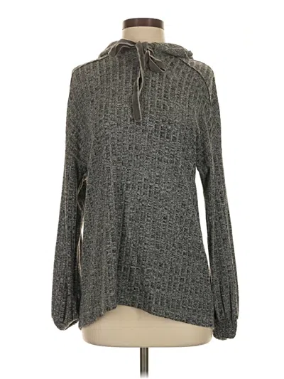 Pre-owned Knox Rose Pullover Sweater In Gray