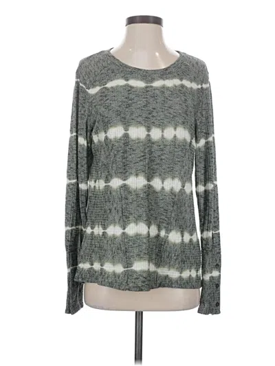Pre-owned Knox Rose Pullover Sweater In Gray
