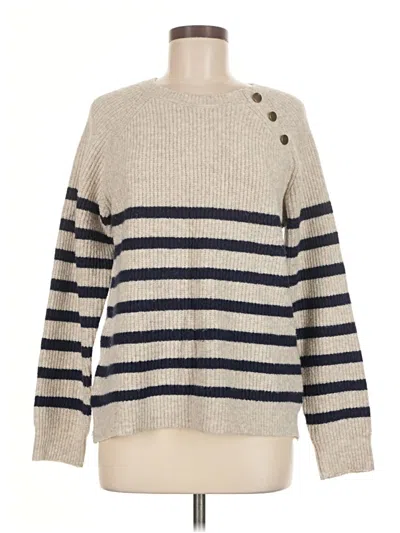 Pre-owned Knox Rose Pullover Sweater In Ivory