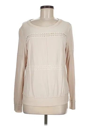 Pre-owned Knox Rose Pullover Sweater In Ivory