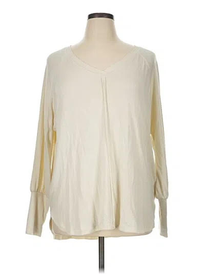 Pre-owned Knox Rose Pullover Sweater In Ivory