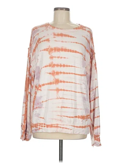 Pre-owned Knox Rose Pullover Sweater In Orange