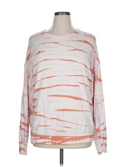 Pre-owned Knox Rose Pullover Sweater In Orange