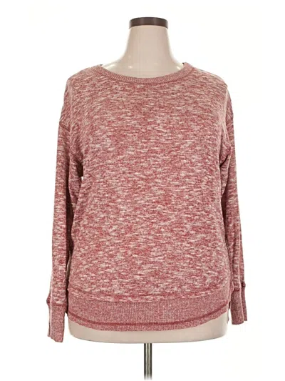 Pre-owned Knox Rose Pullover Sweater In Red