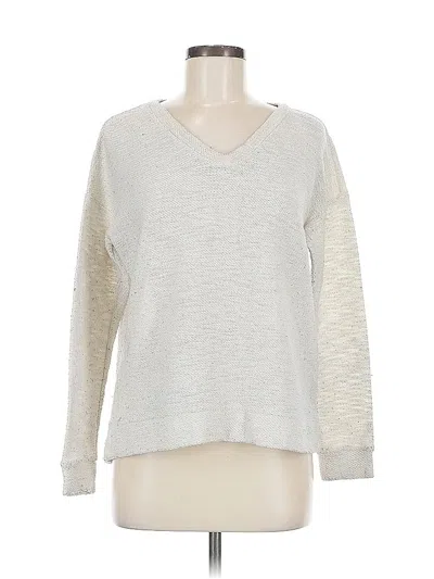 Pre-owned Knox Rose Pullover Sweater In Silver