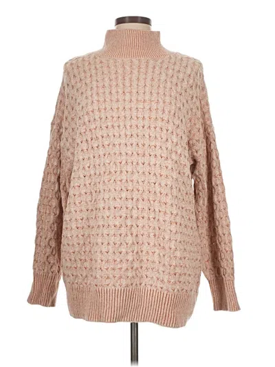 Pre-owned Knox Rose Pullover Sweater In Tan