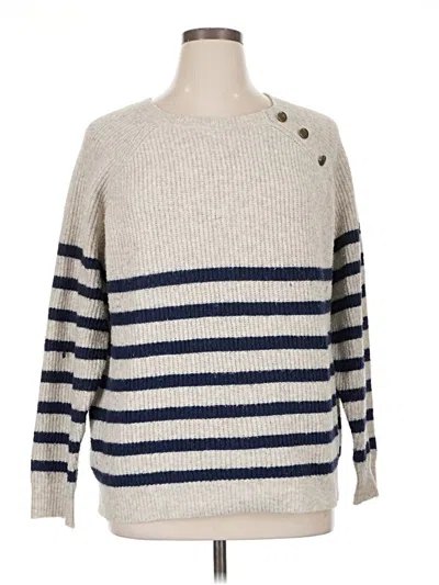 Pre-owned Knox Rose Pullover Sweater In Tan