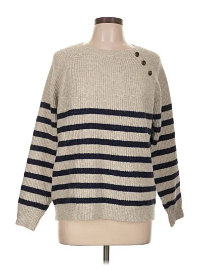 Pre-owned Knox Rose Pullover Sweater In Tan