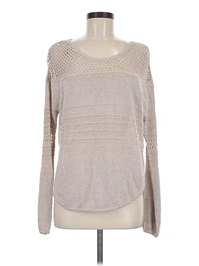 Pre-owned Knox Rose Pullover Sweater In Tan