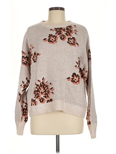 Pre-owned Knox Rose Pullover Sweater In Tan