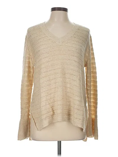 Pre-owned Knox Rose Pullover Sweater In Tan