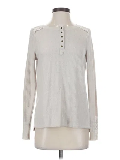 Pre-owned Knox Rose Pullover Sweater In White