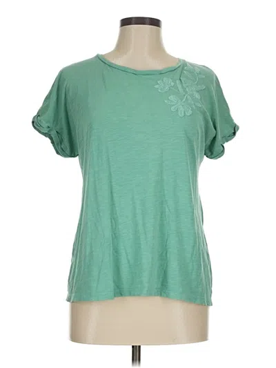 Pre-owned Knox Rose Short Sleeve T-shirt In Green
