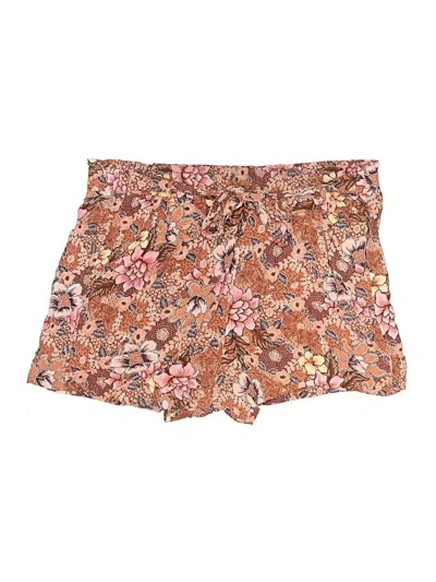 Pre-owned Knox Rose Shorts In Brown