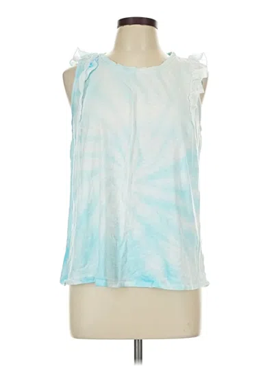 Pre-owned Knox Rose Sleeveless Blouse In Blue