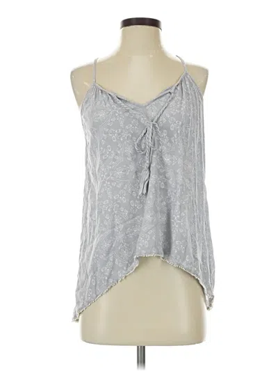 Pre-owned Knox Rose Sleeveless Blouse In Gray
