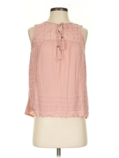 Pre-owned Knox Rose Sleeveless Blouse In Pink