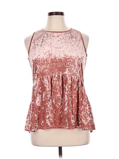 Pre-owned Knox Rose Sleeveless Blouse In Pink
