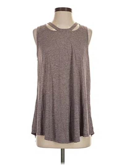Pre-owned Knox Rose Sleeveless T-shirt In Brown