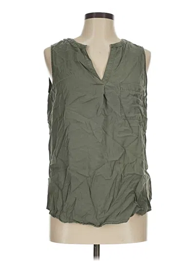 Pre-owned Knox Rose Sleeveless T-shirt In Green