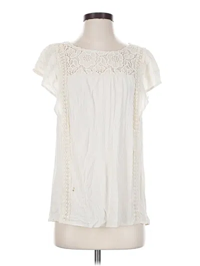 Pre-owned Knox Rose Sleeveless T-shirt In Ivory