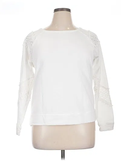 Pre-owned Knox Rose Sweatshirt In White