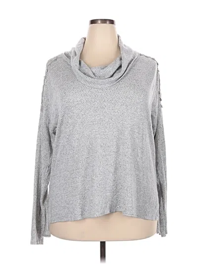 Pre-owned Knox Rose Turtleneck Sweater In Gray