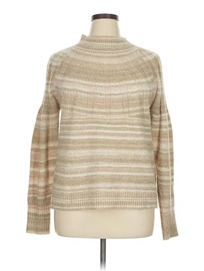 Pre-owned Knox Rose Turtleneck Sweater In Tan