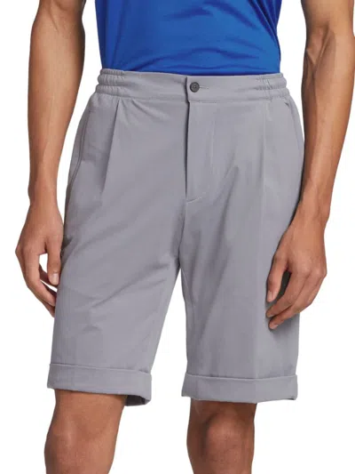 Knt By Kiton Men's High Waist Bermuda Shorts In Gray