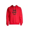 Knt Kiton Logo-embroidered Viscose Sweatshirt In Red