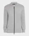 Knt Men's Full-zip Sweatshirt In Gray