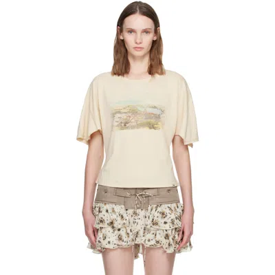 Knwls Beige Storm T-shirt In Neutral
