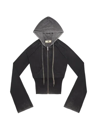 Knwls Bellona Washed Hoodie In Gray