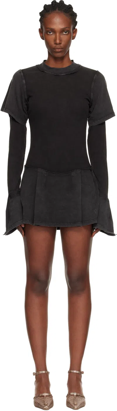 Knwls Black Bellona Minidress