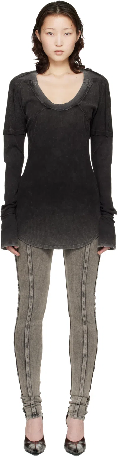 Knwls Black Bellona Tunic Minidress